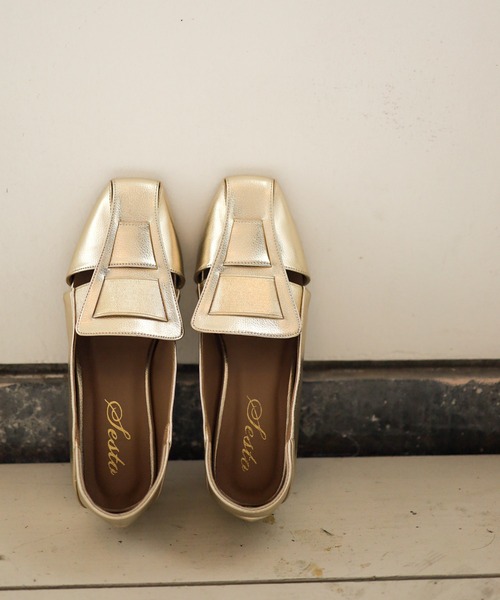 「SESTO」 パンプス 23.0cm シルバー レディース_画像2