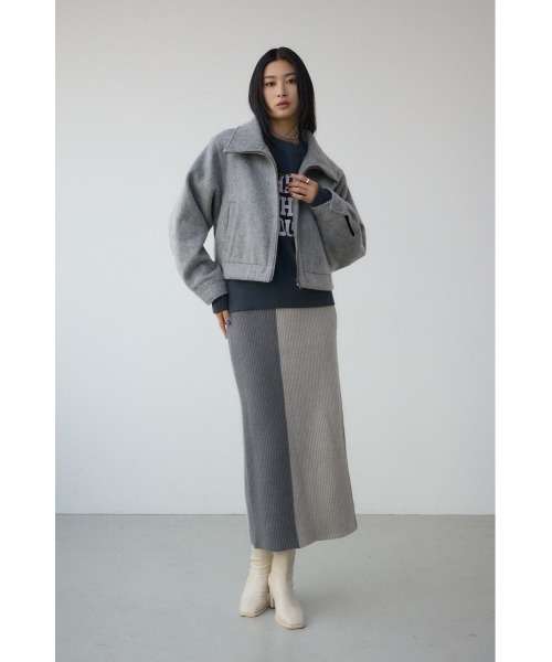 AZUL BY MOUSSY（アズールバイマウジー） スカート バイカラーIライン