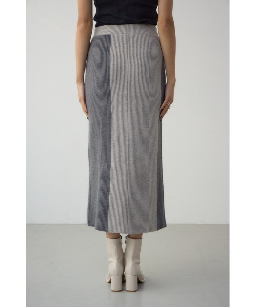 AZUL BY MOUSSY（アズールバイマウジー） スカート バイカラーIライン