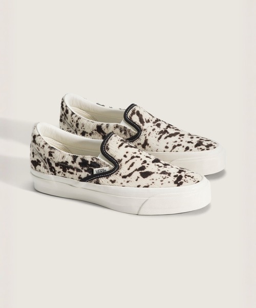 VANS（ヴァンズ） スリッポン VANS PREMIUM スリッポン ヘアオンレザー