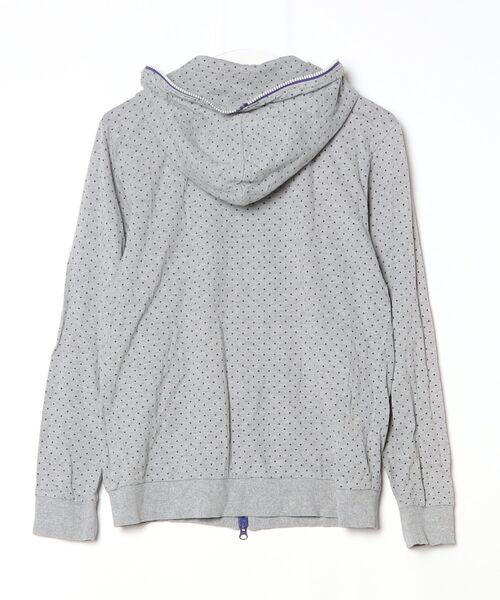 「THE SHOP TK 」 ジップアップパーカー 3 グレー メンズ_画像2