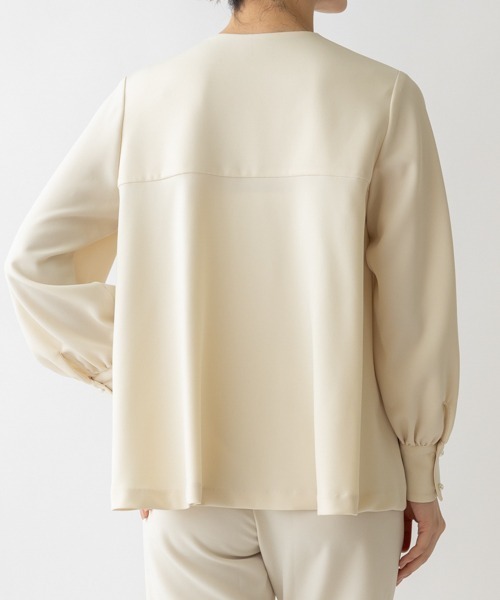 「Sono」 長袖ブラウス F ブラック レディース_画像3