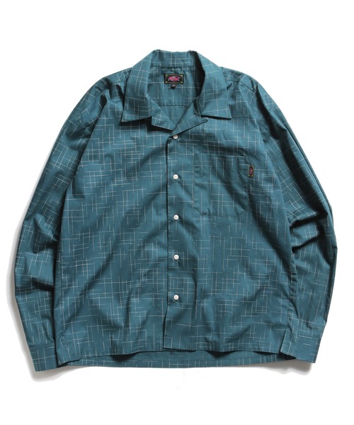 ROTAR（ローター） シャツ Sparkling Open Collar Shirt メンズ