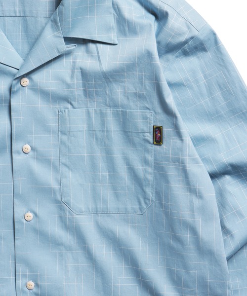 ROTAR（ローター） シャツ Sparkling Open Collar Shirt メンズ