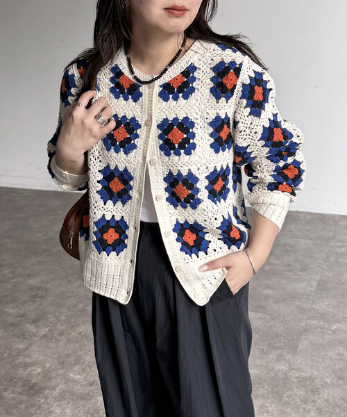 「CPCM」 カーディガン FREE ブラック レディース_画像4