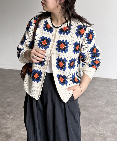 「CPCM」 カーディガン FREE ブラック レディース_画像5