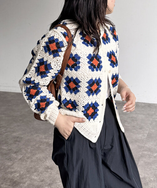 「CPCM」 カーディガン FREE ブラック レディース_画像8