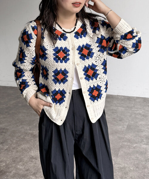 「CPCM」 カーディガン FREE ブラック レディース_画像9