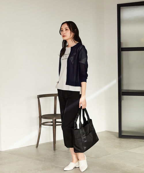 「A/C DESIGN BY ALPHA CUBIC」 トートバッグ フリー ブラック レディース_画像8