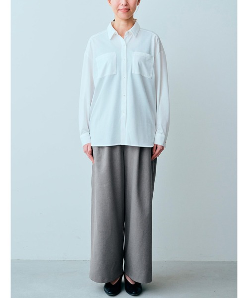 「IEDIT」 パンツ MEDIUM グレー レディース_画像7