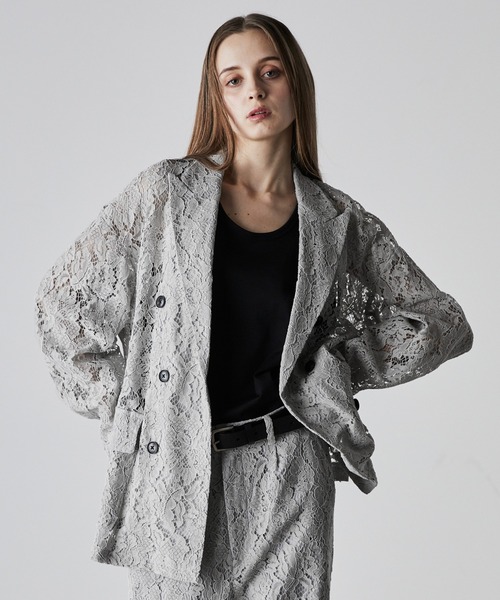 CLEL（クレイル） テーラードジャケット S ライトグレー メンズ