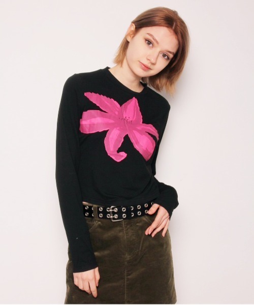 「IMARI」 長袖カットソー FREE ホワイト レディース_画像6