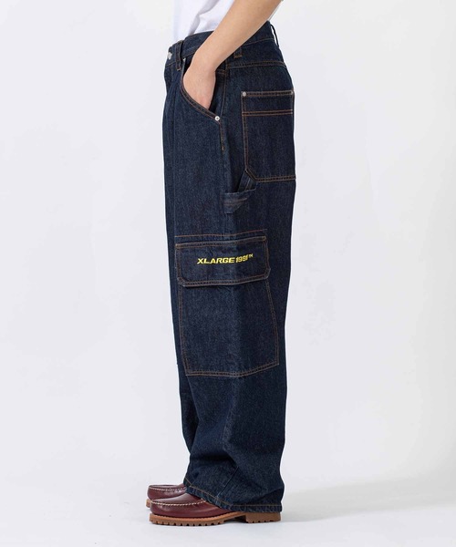 「XLARGE」 デニムパンツ 36inch インディゴブルー メンズ_画像2