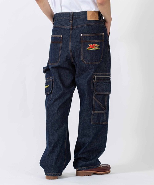 「XLARGE」 デニムパンツ 36inch インディゴブルー メンズ_画像3