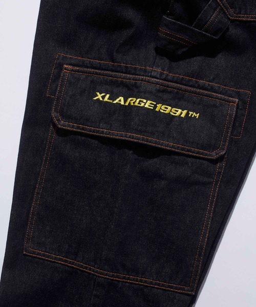 「XLARGE」 デニムパンツ 36inch インディゴブルー メンズ_画像8