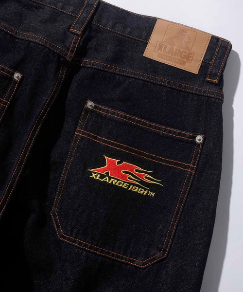「XLARGE」 デニムパンツ 36inch インディゴブルー メンズ_画像9