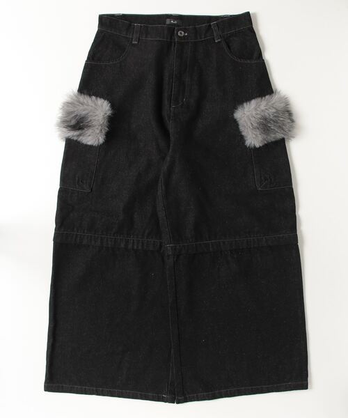 「MandO（Auntie Rosa）」 デニムパンツ MEDIUM ブラック メンズ_画像2