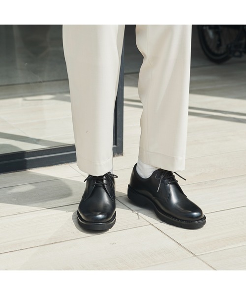 「texcy luxe」 シューズ 24.5cm ブラック メンズ_画像9