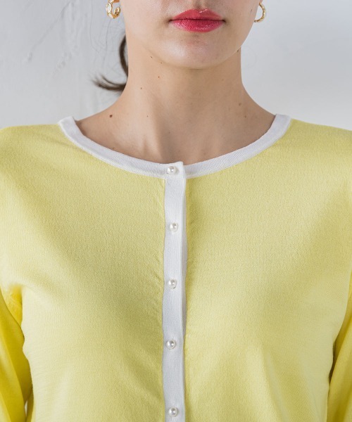 「ketty」 ニットカーディガン M ホワイト系その他 レディース_画像3