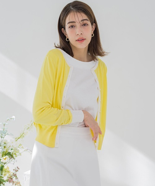 「ketty」 ニットカーディガン M ホワイト系その他 レディース_画像5