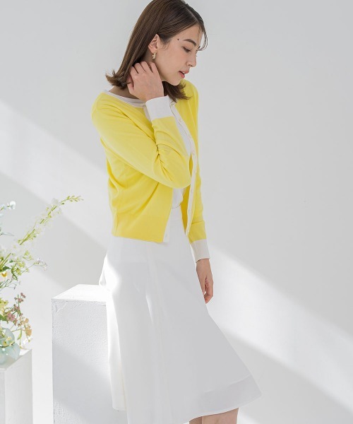 「ketty」 ニットカーディガン M ホワイト系その他 レディース_画像8