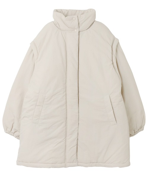 「andme」 ブルゾン M アイボリー レディース_画像3