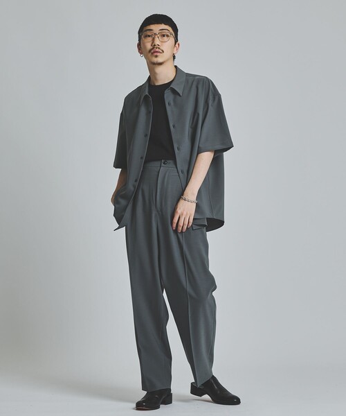 「CITY」 スラックス 2 ダークグレー メンズ_画像5