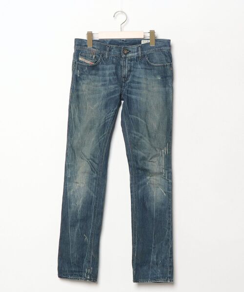 DIESEL（ディーゼル） デニムパンツ「adidasコラボ」 28 ネイビー