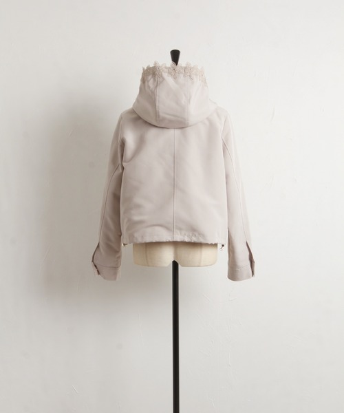 「tocco closet」 ブルゾン M グレイッシュベージュ レディース_画像5