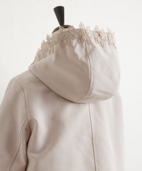 「tocco closet」 ブルゾン M グレイッシュベージュ レディース_画像6