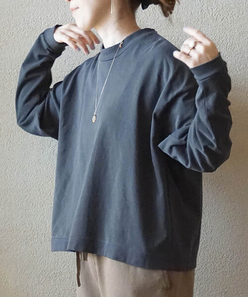 「JOURNAL STANDARD LUXE」 長袖カットソー FREE ベージュ レディース_画像3