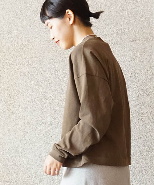 「JOURNAL STANDARD LUXE」 長袖カットソー FREE ベージュ レディース_画像10