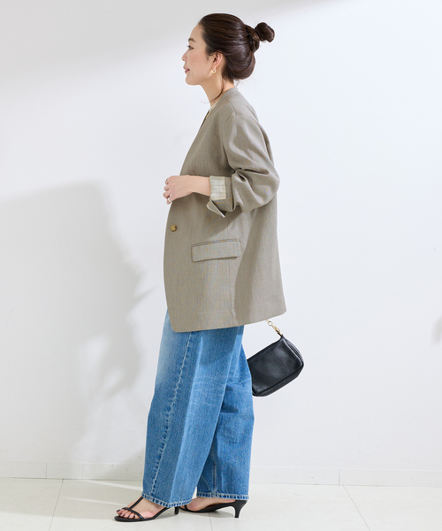 B.C STOCK（ベーセーストック） ジャケット ノーカラージャケット