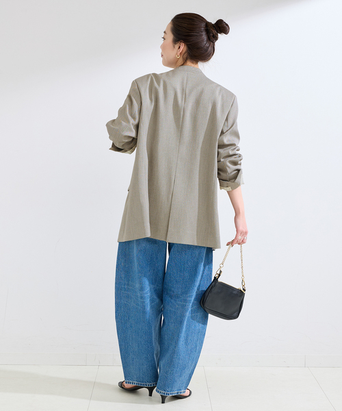 B.C STOCK（ベーセーストック） ジャケット ノーカラージャケット