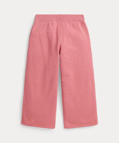 ワイドパンツ パンツ フレンチ テリー ワイドレッグ スウェットパンツ キッズ 子供服 女の子の画像