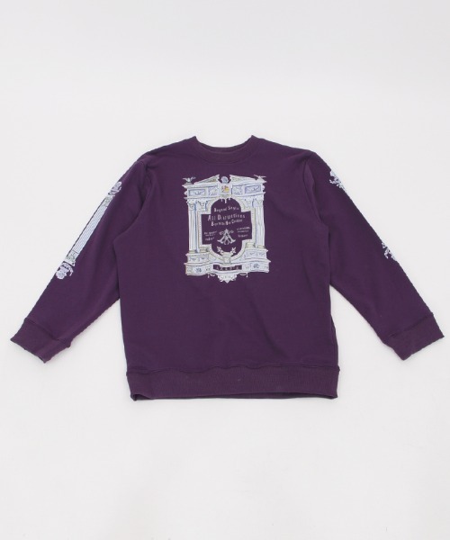 「AXES-X」 スウェットカットソー LARGE ブラック メンズ_画像3