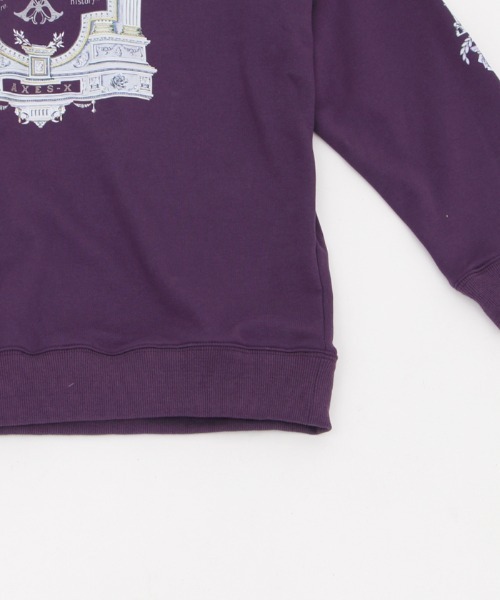 「AXES-X」 スウェットカットソー LARGE ブラック メンズ_画像6