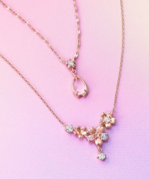 CANAL 4℃（カナルヨンドシー） ネックレス 「SAKURA Collction