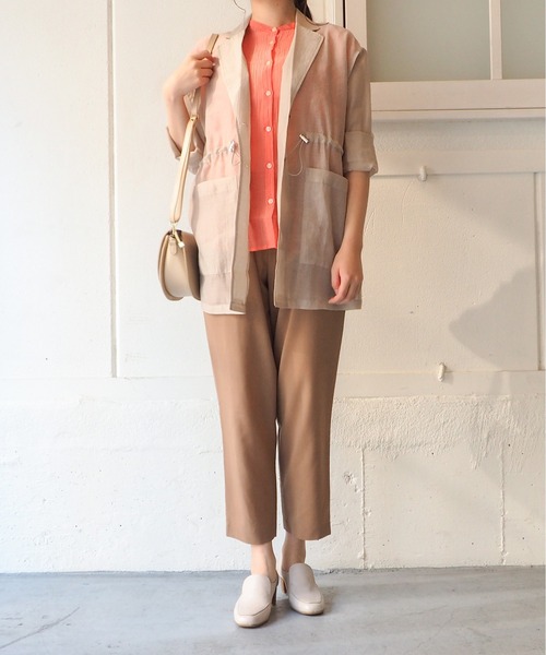 「cava cava」 パンプス 24.0cm グレイッシュベージュ レディース_画像9