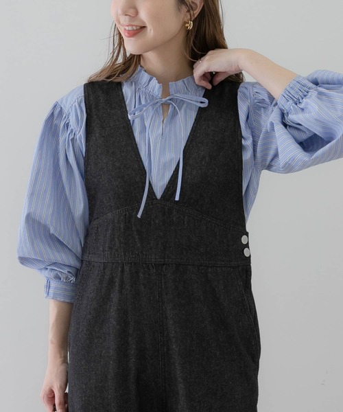 「URBAN RESEARCH Sonny Label」 オーバーオール 38 インディゴブルー レディース_画像4