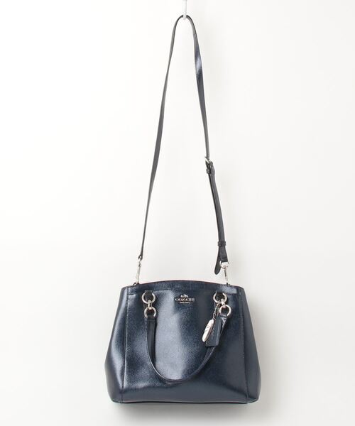COACH（コーチ） 2WAYバッグ - ネイビー レディース : ZOZOTOWN Yahoo