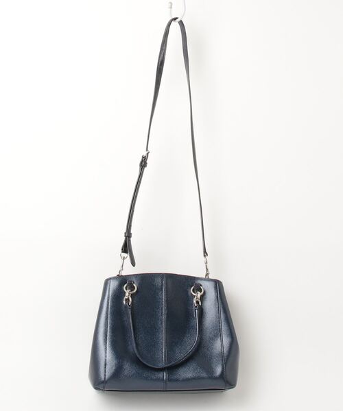 COACH（コーチ） 2WAYバッグ - ネイビー レディース : ZOZOTOWN Yahoo