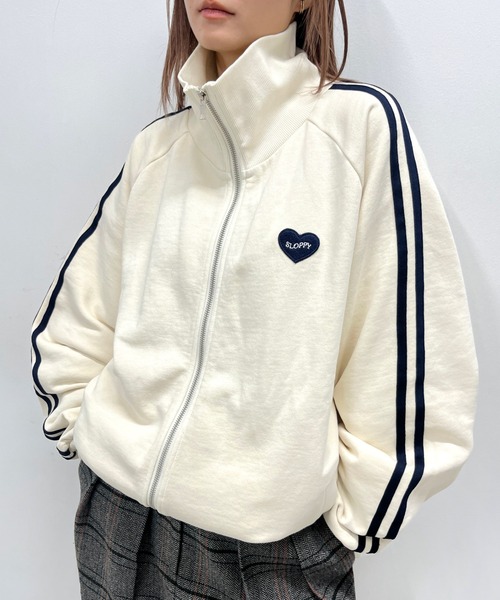 「WHO'S WHO gallery」 「sloppy」カーディガン FREE チャコールグレー レディース_画像9