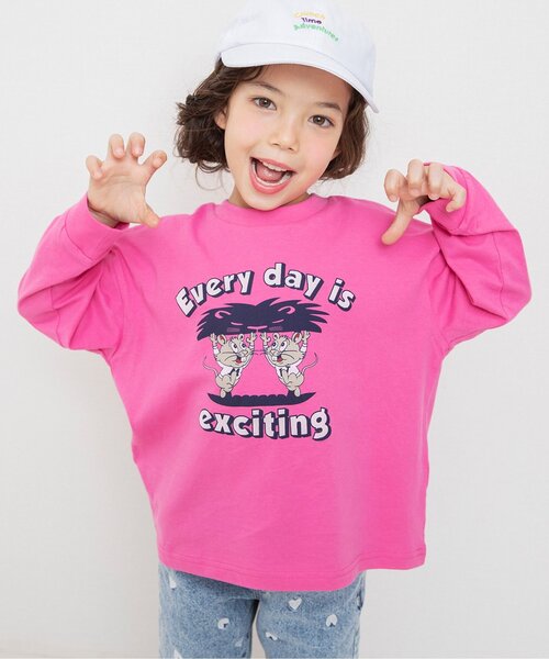 BREEZE（ブリーズ） tシャツ グラフィックバリエーションロンT キッズ
