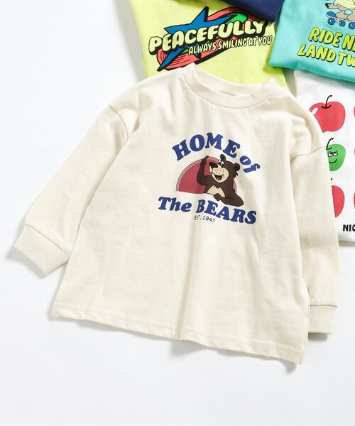 BREEZE（ブリーズ） tシャツ グラフィックバリエーションロンT キッズ
