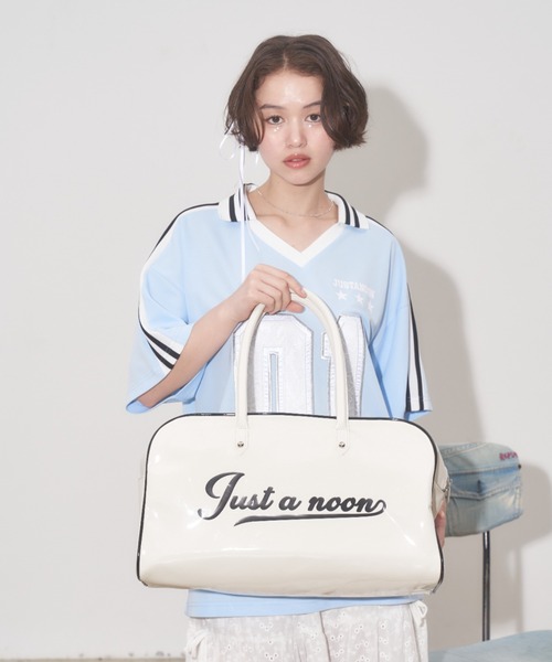 「JUST A NOON」 ボストンバッグ FREE ブラック レディース_画像6