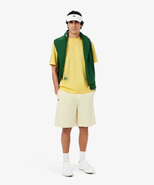 LACOSTE（ラコステ） tシャツ ゴルフグラフィックバックプリント
