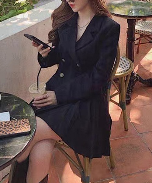 「gossip！ロサンゼルス」 ジャケット M ブラック レディース_画像6