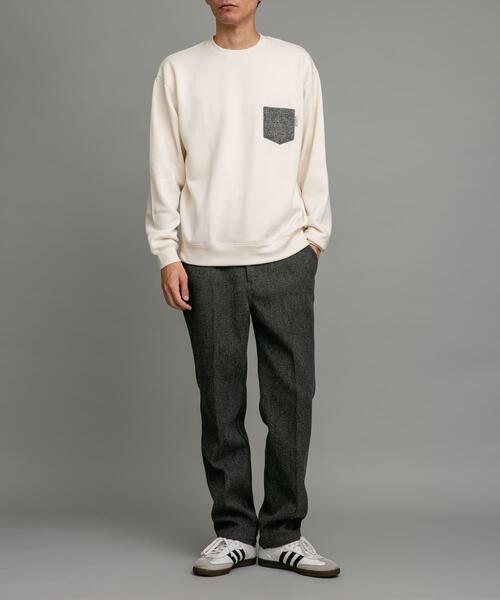 「URBAN RESEARCH Sonny Label」 スウェットカットソー X-LARGE オフホワイト メンズ_画像7