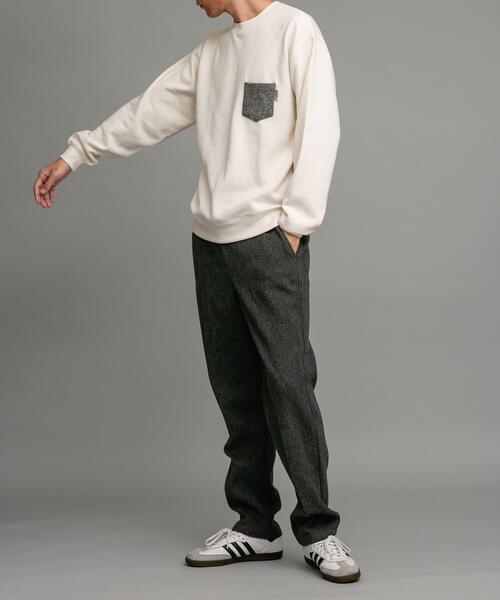 「URBAN RESEARCH Sonny Label」 スウェットカットソー X-LARGE オフホワイト メンズ_画像8